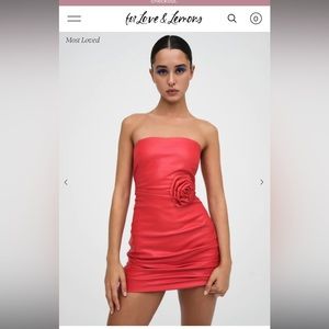 For Love and Lemons Stella Mini Dress